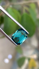 Presenting 2.20 CT Rarest Neon Blue Tourmaline, Lagoonish Blue Tourmaline