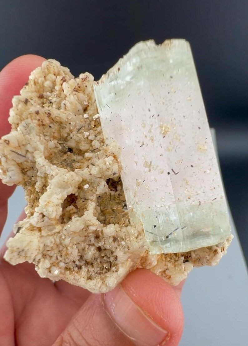 AquaMorganite Specimen from Pakistan - 80 Grams