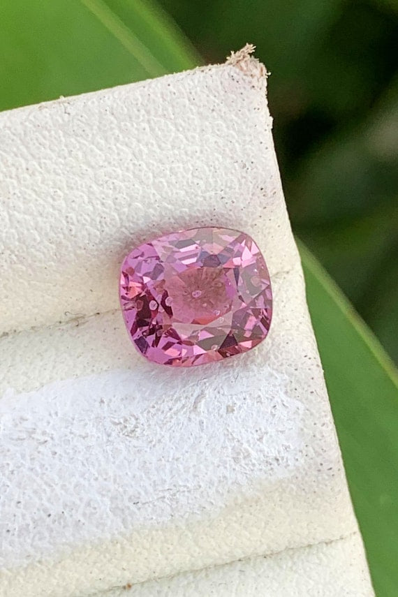 fine quality pink spinel
magenta spinel gemstone for sale
cushion cut loose spinel
pink spinel engagement ring stone
collector quality spinel gemstone