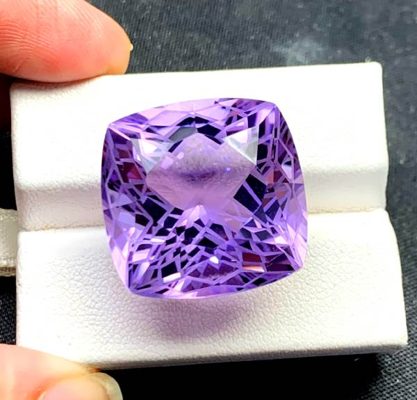 premium amethyst collector gemstone
purple amethyst gemstone close view