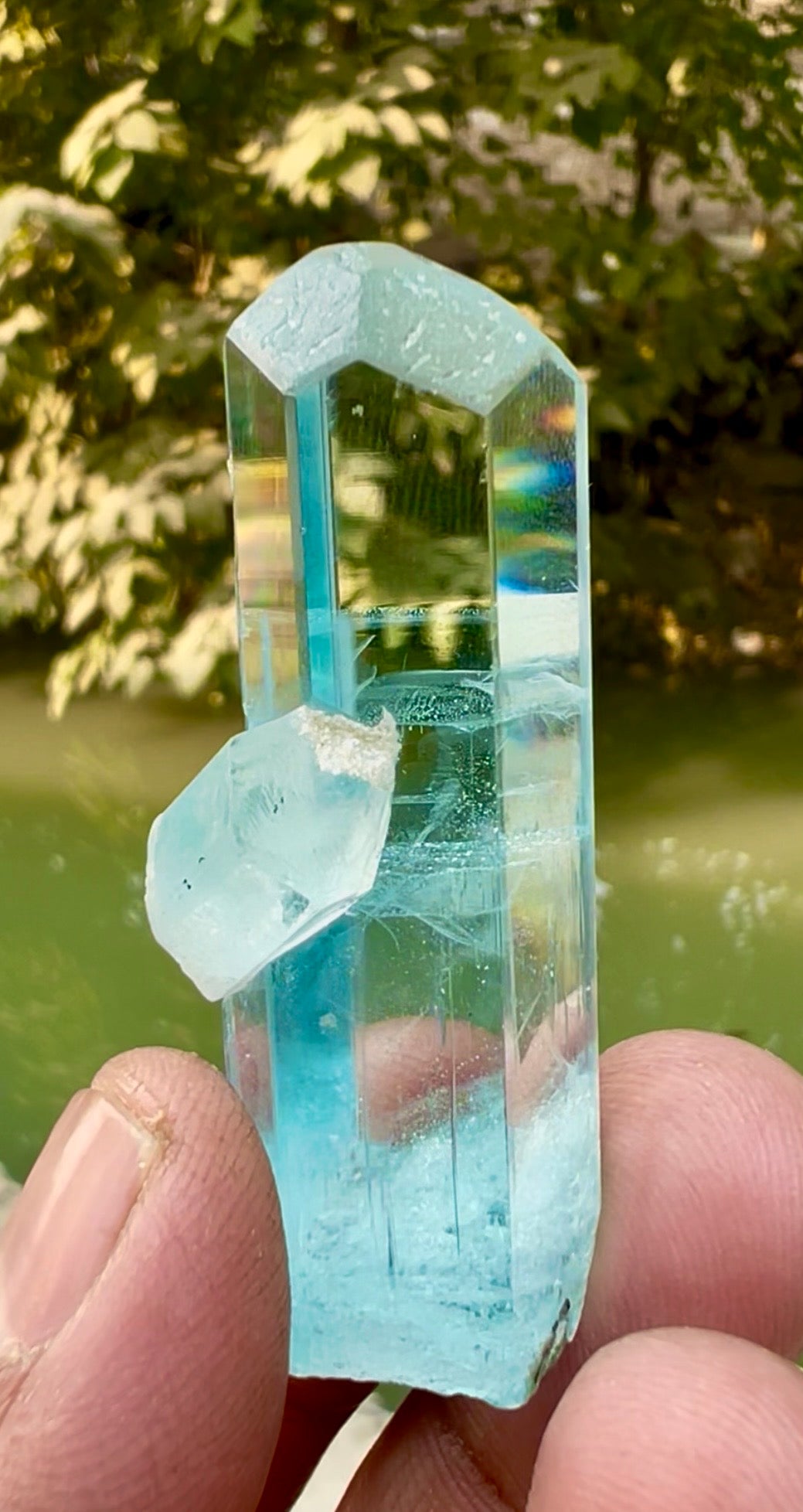 Aquamarine crystal from Pakistan , 32 gram