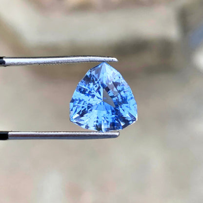 Genuine Santa Maria Aquamarine Stone, Loupe Clean Blue Aquamarine Gemstone For Ring, Natural Sky Blue Aquamarine Cut Stone, 5 Carat
