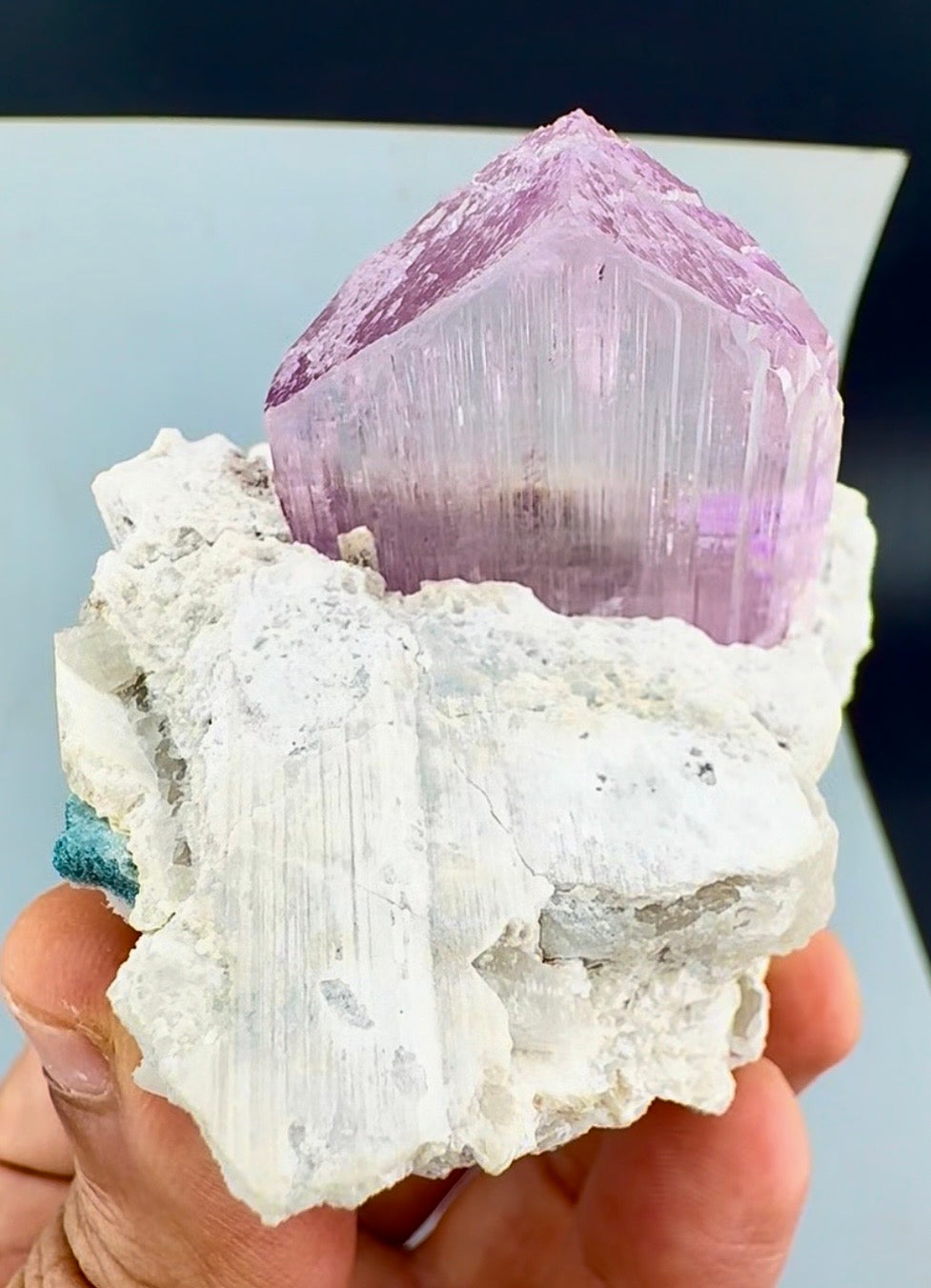 Pink Kunzite Specimen from Afghanistan, 155 gran
