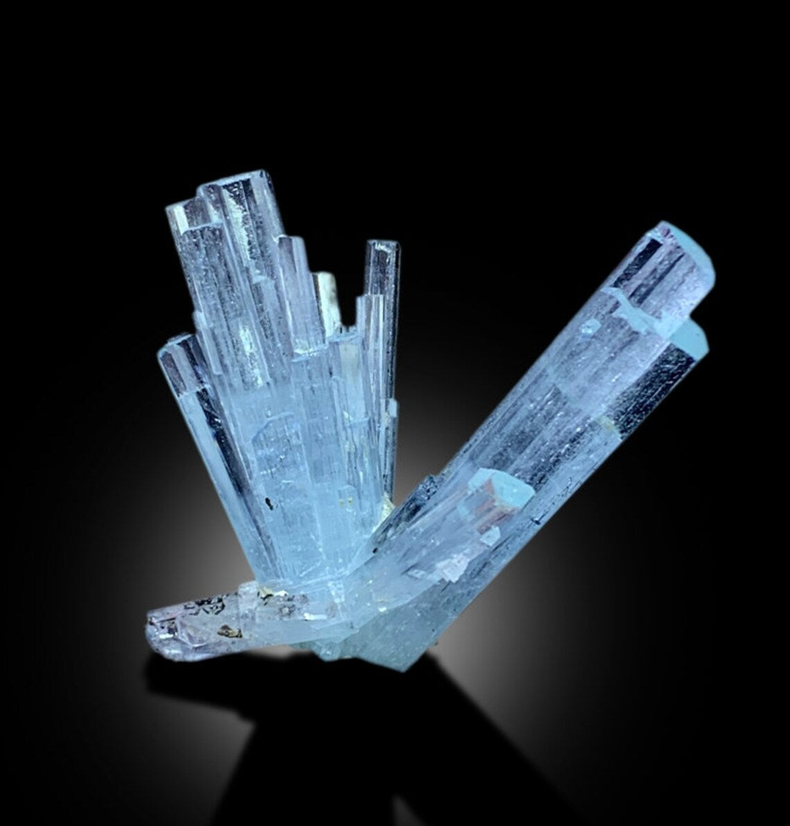 Sky Blue Color Aquamarine Cluster from Shigar valley Skardu Pakistan - 28 gram