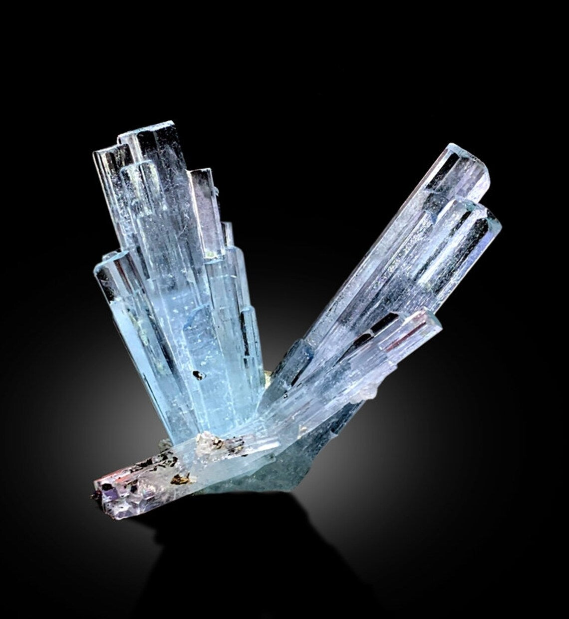 Sky Blue Color Aquamarine Cluster from Shigar valley Skardu Pakistan - 28 gram