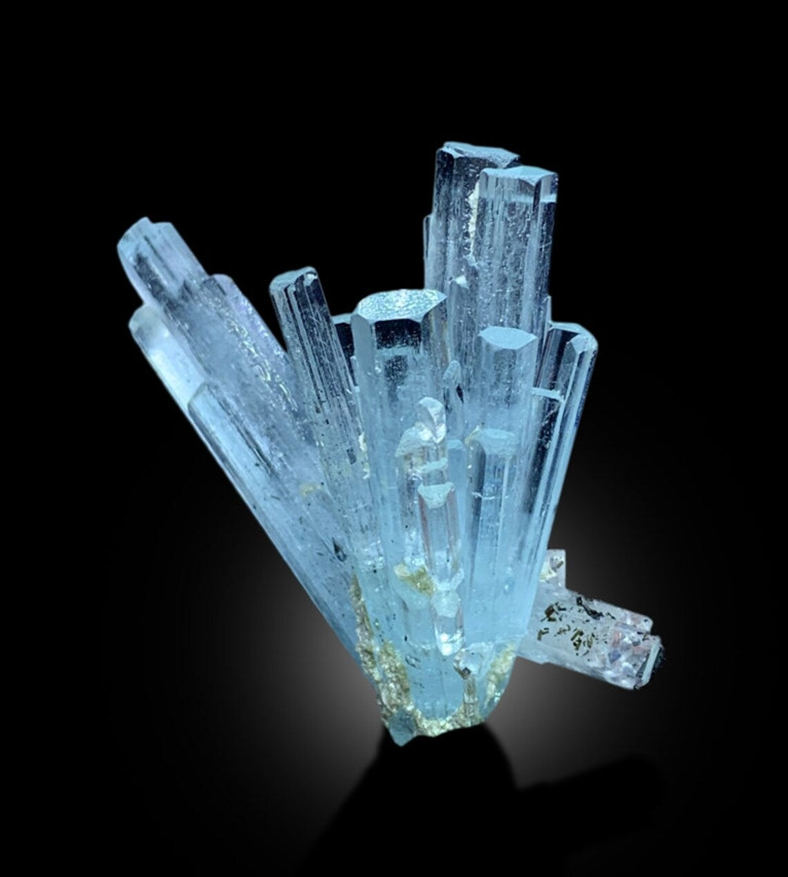 Sky Blue Color Aquamarine Cluster from Shigar valley Skardu Pakistan - 28 gram