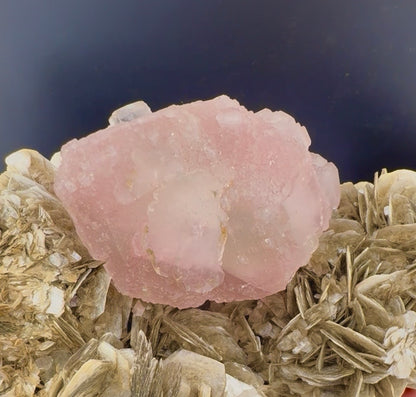 Pink Fluorite with Mica from Pakistan, 1619 gram