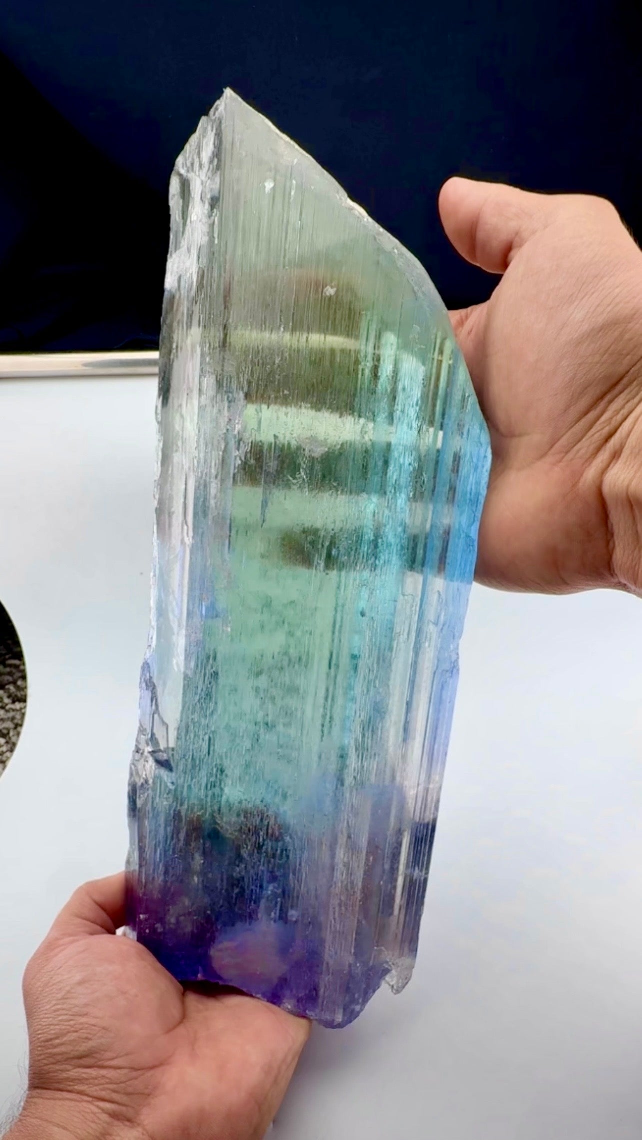 Spodumene Kunzite Crystal for Faceting - 4020 gram