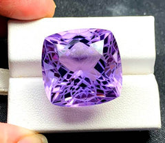 NATURAL PURPLE AMETHYST CUT GEMSTONE - 40.0 CTS , 20*20*15 MM