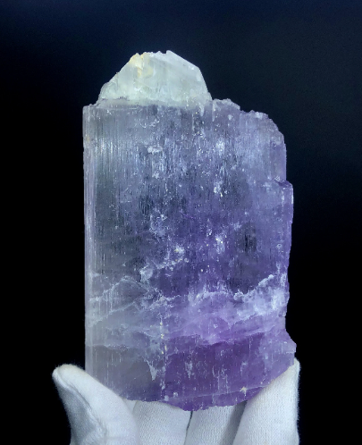 Natural Purple Pink Color Kunzite Crystal, Raw Mineral, Kunzite Specimen, Kunzite from Afghanistan - 418 gram