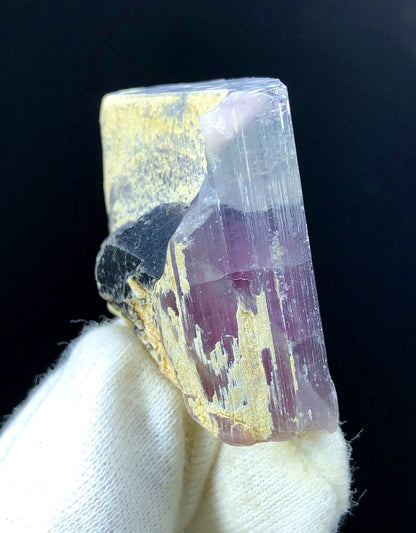 Natural Bicolor Tourmaline Crystal, Raw Mineral, Tourmaline Gemstone, Tourmaline Crystal from Paproke Afghanistan - 58 gram