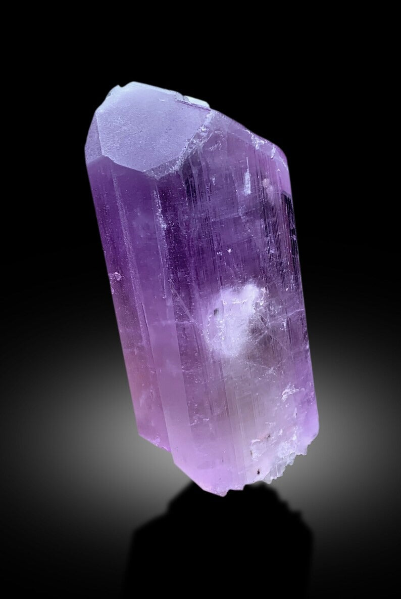 Double Terminated Pink Kunzite With Apatite From Afghanistan - 620 gram