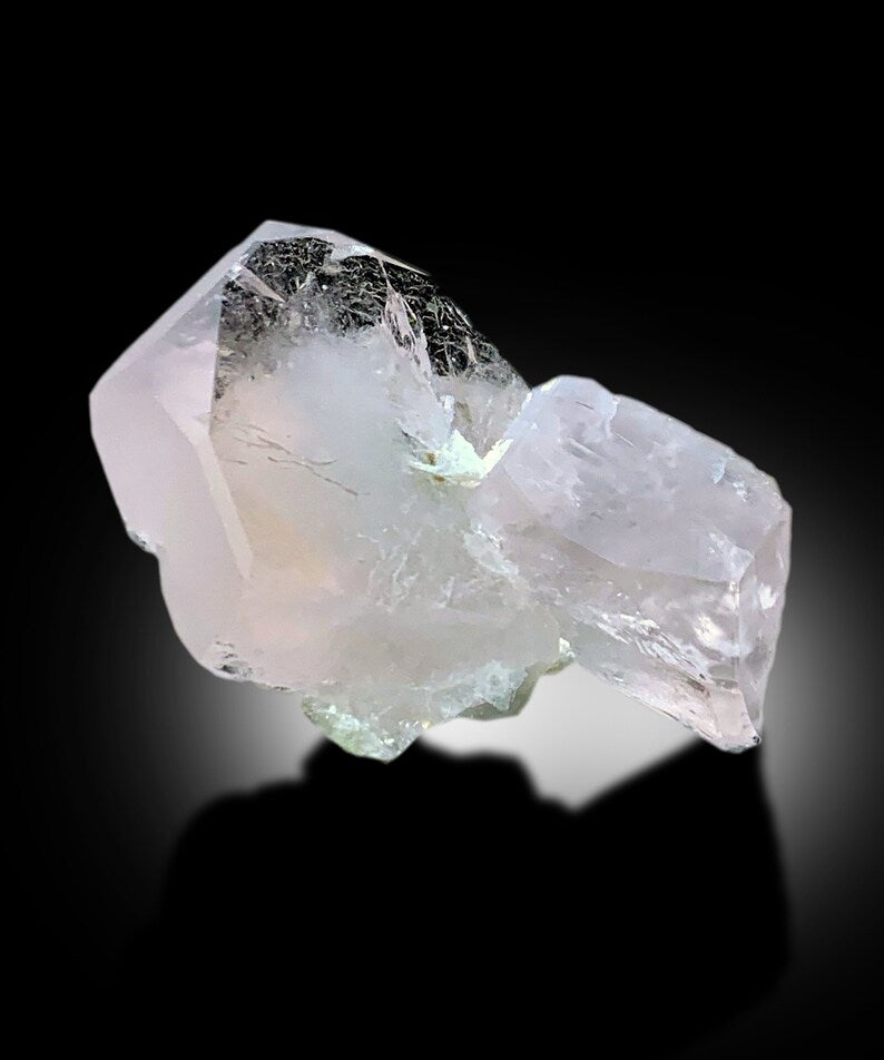 Natural Terminated Pink Morganite Crystals, Morganite from Afghanistan - 70 gram
