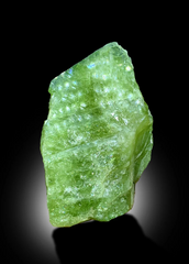 Natural Green Color Sphene Titanite Crystal from Skardu Pakistan - 180 gram