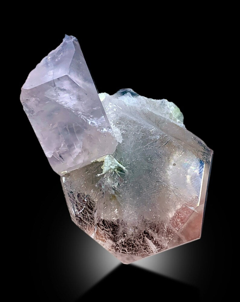 Natural Terminated Pink Morganite Crystals, Morganite from Afghanistan - 70 gram