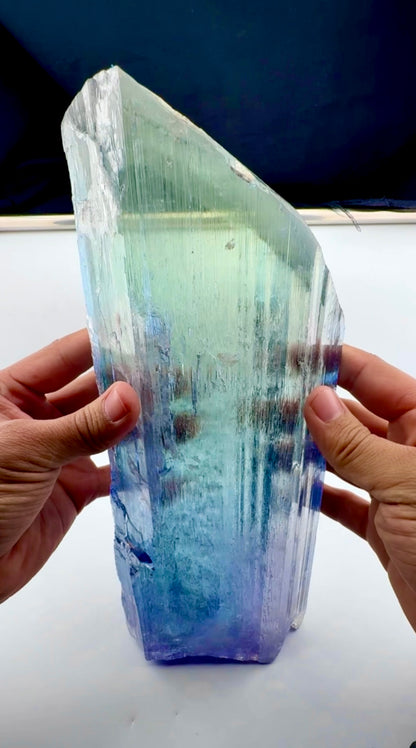 Spodumene Kunzite Crystal for Faceting - 4020 gram