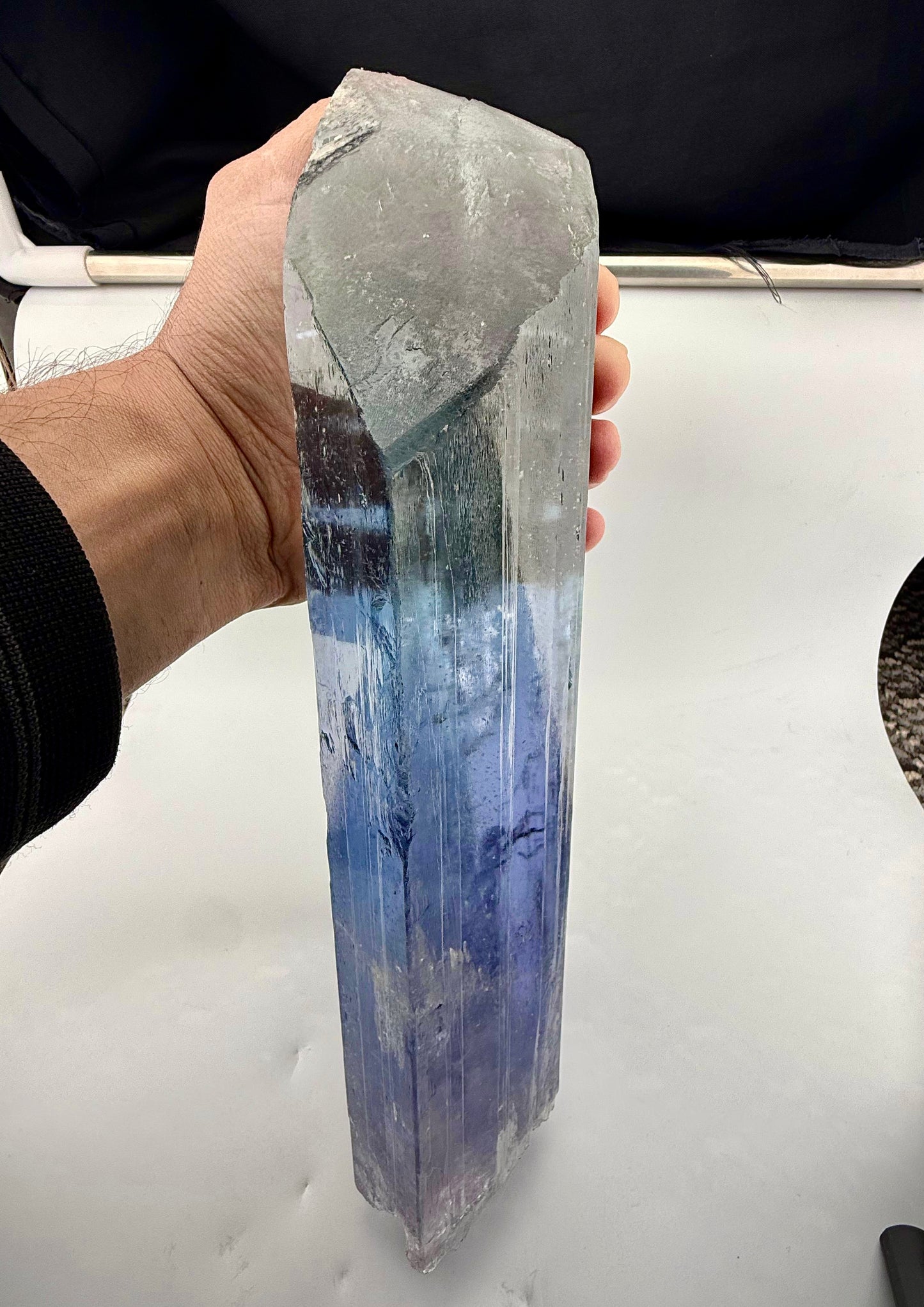 Spodumene Kunzite Crystal for Faceting - 4020 gram