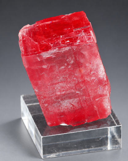 Cherry Red Rhodochrosite Crystal – Sweet Home Mine, Colorado, USA