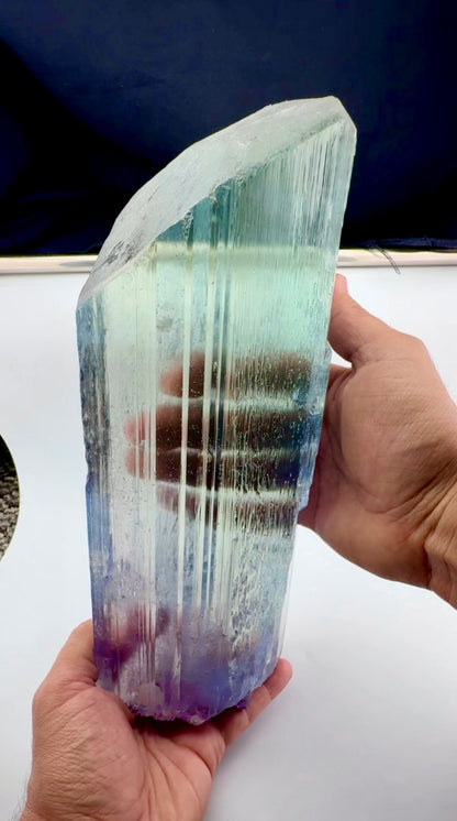 Spodumene Kunzite Crystal for Faceting - 4020 gram