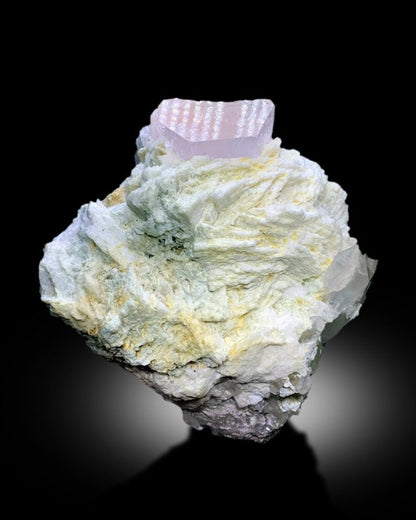 Pink Morganite Specimen with Albite and Quartz from Dara e Pech Afghanistan, 2640 g