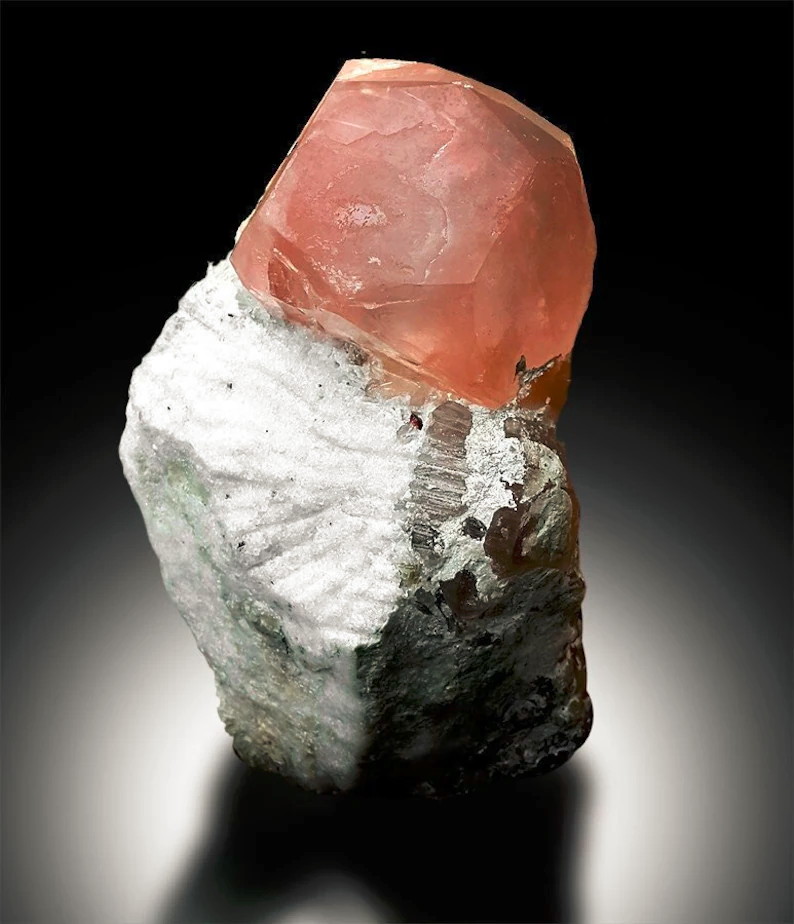 Museum Grade Pink Morganite Crystal Specimen from Dara e Pech Afghanistan - 1774 gram