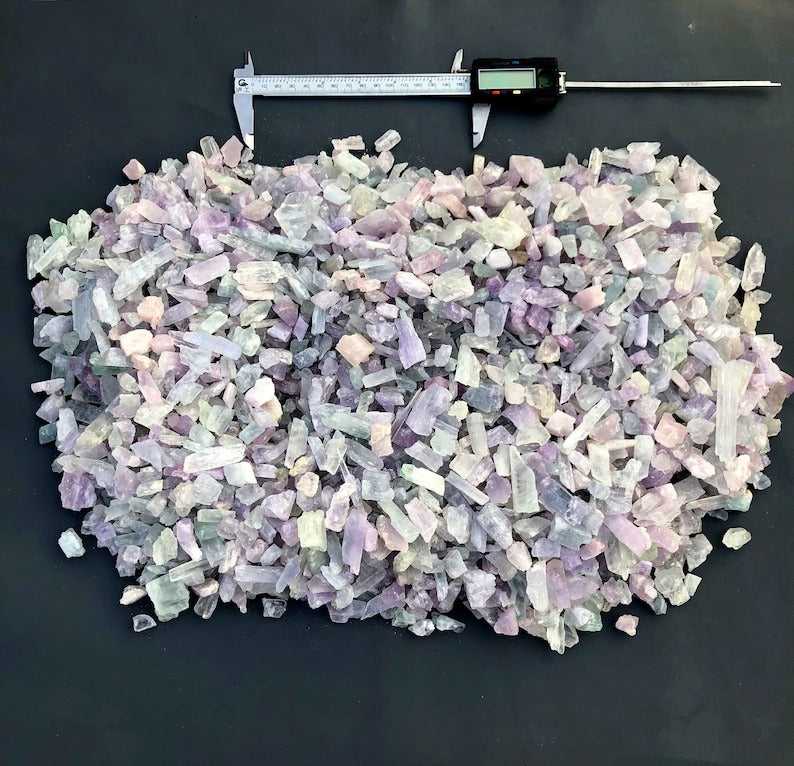 Natural Bicolor Kunzite Parcel, Kunzite Rough, Whole Sale Crystals, Kunzite Lot, Kunzite Rough Stone, Kunzite from Afghanistan - 7.6 Kg