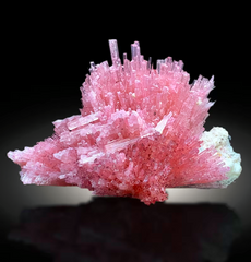 Natural Pink Color Tourmaline Crystals Cluster, Tourmaline Bunch, Tourmaline on Matrix, Tourmaline Specimen from Skardu Pakistan - 190 gram