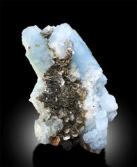 Aquamarine Crystals with Muscovite Mica, Aquamarine Cluster, Aquamarine Specimen, Mineral Specimen, Crystals Clusters, Raw Aquamarine, 3.5kg