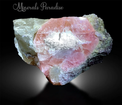 Morganite Crystal with Lepidolite and Quartz, Morganite Specimen, Natural Moranite, Morganite Stone, Pink Lepidolite, Mineral Specimen,2436g