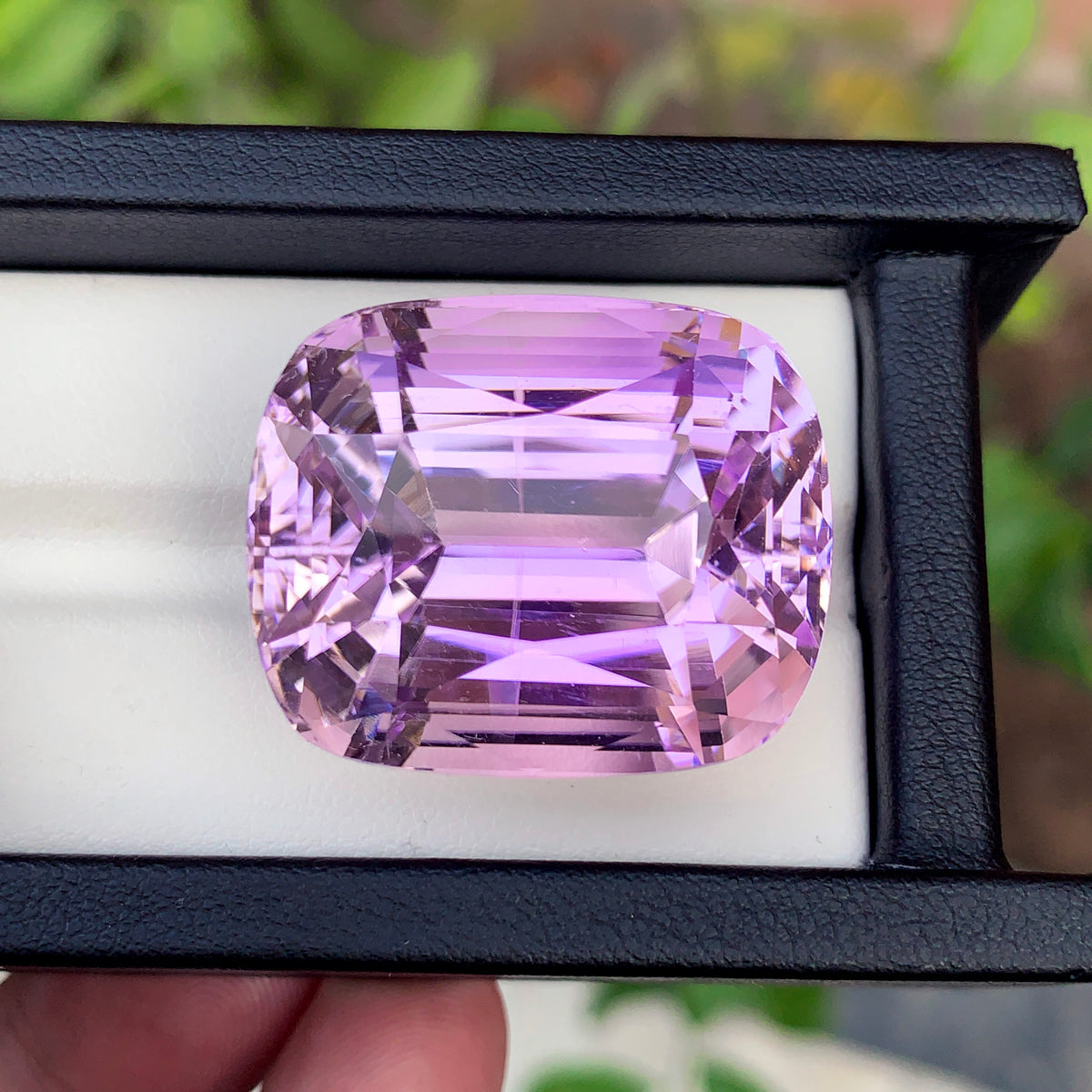 Natural Kunzite Gemstone, Lilac Kunzite Loose Stone, Faceted Kunzite Stone