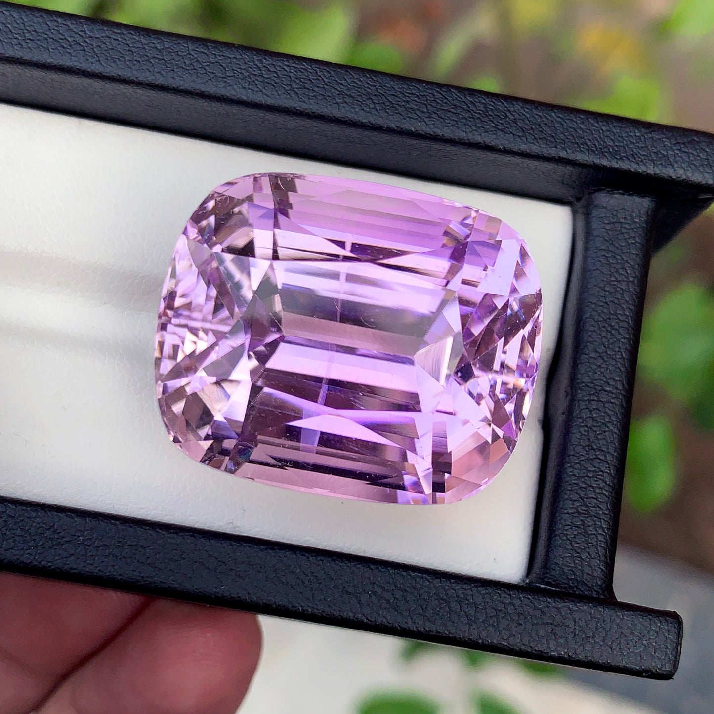 Natural Kunzite Gemstone, Lilac Kunzite Loose Stone, Faceted Kunzite Stone