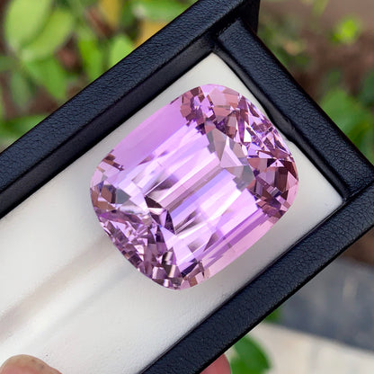 Natural Kunzite Gemstone, Lilac Kunzite Loose Stone, Faceted Kunzite Stone