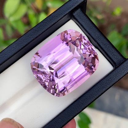 Natural Kunzite Gemstone, Lilac Kunzite Loose Stone, Faceted Kunzite Stone