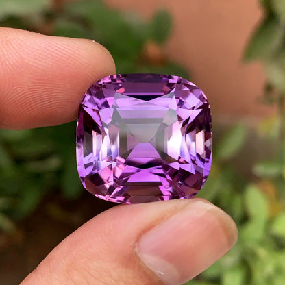 Natural Amethyst Gemstone For Jewelry, Purple Amethyst Loose Stone