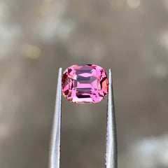 Pink Tourmaline Gemstone For Ring, Flawless Tourmaline Loose Stone, 1.60 CT