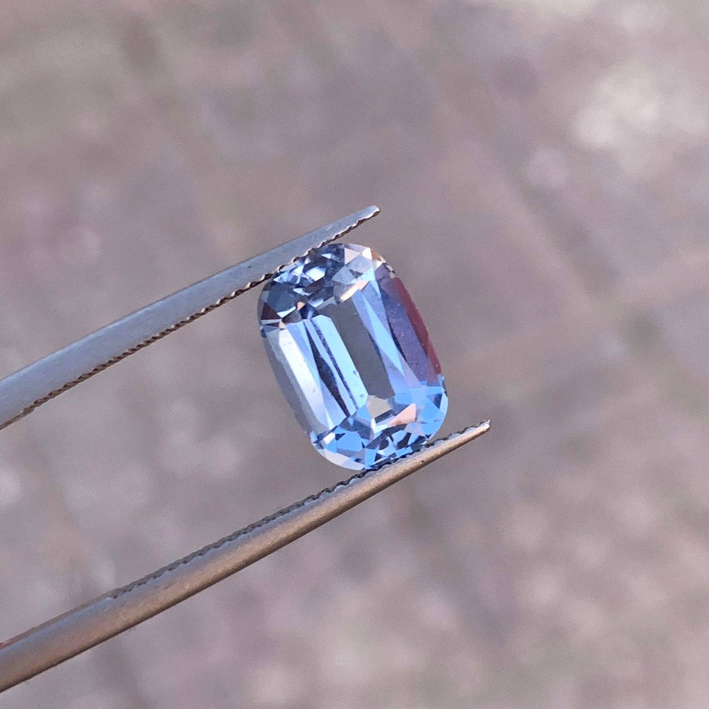 Natural Aquamarine Gemstone, Deep Blue Aquamarine March Birthstone, 3.95 CT