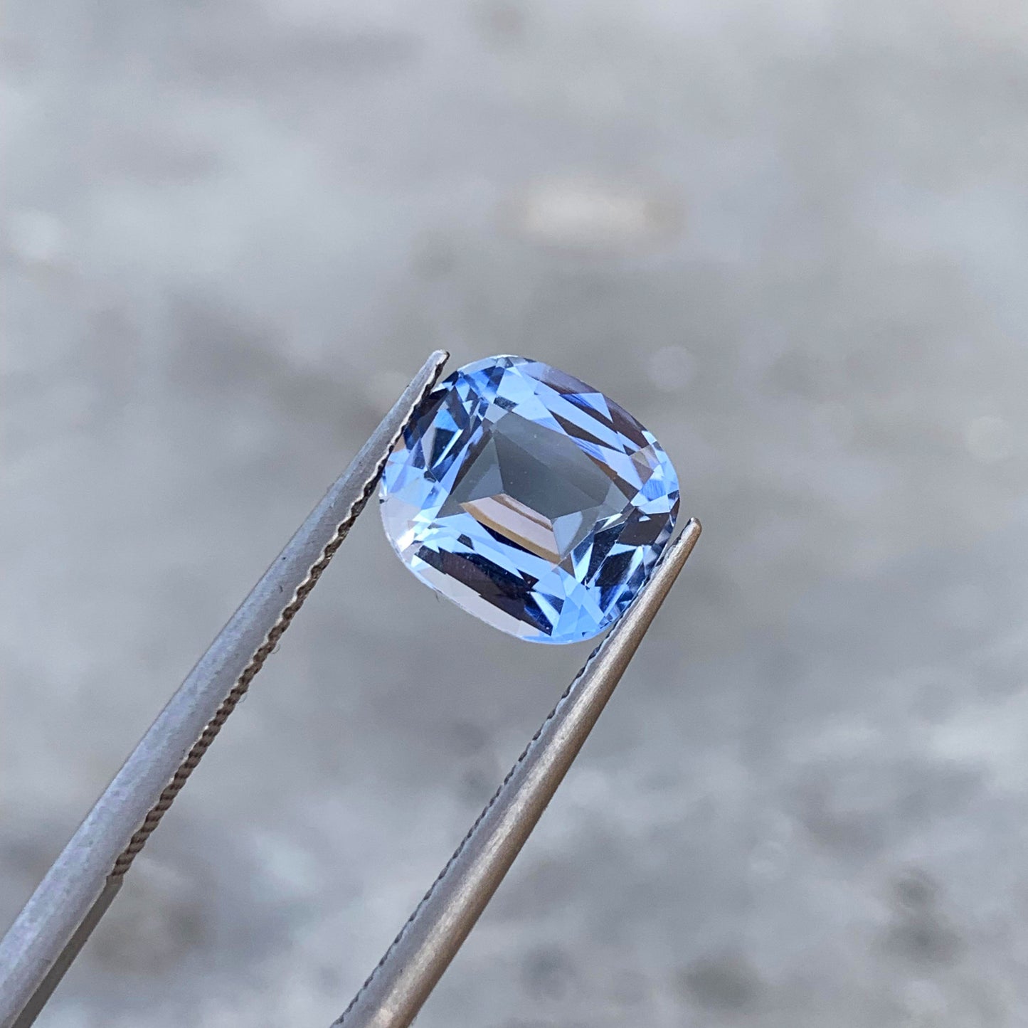 Flawless Aquamarine Loose Gemstone, Brazil Aquamarine Ring Stone, 3.35 CT