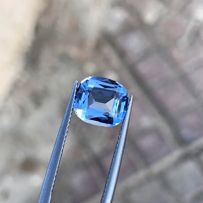 Flawless Aquamarine Loose Gemstone, Brazil Aquamarine Ring Stone, 3.35 CT