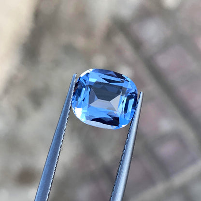 Flawless Aquamarine Loose Gemstone, Brazil Aquamarine Ring Stone, 3.35 CT