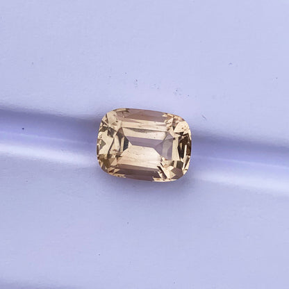 Cushion Cut Topaz Loose Gemstone For Ring, Faceted Topaz Stone, 10.95 CT