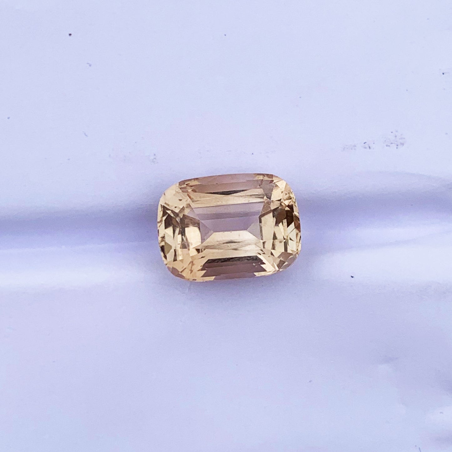 Cushion Cut Topaz Loose Gemstone For Ring, Faceted Topaz Stone, 10.95 CT
