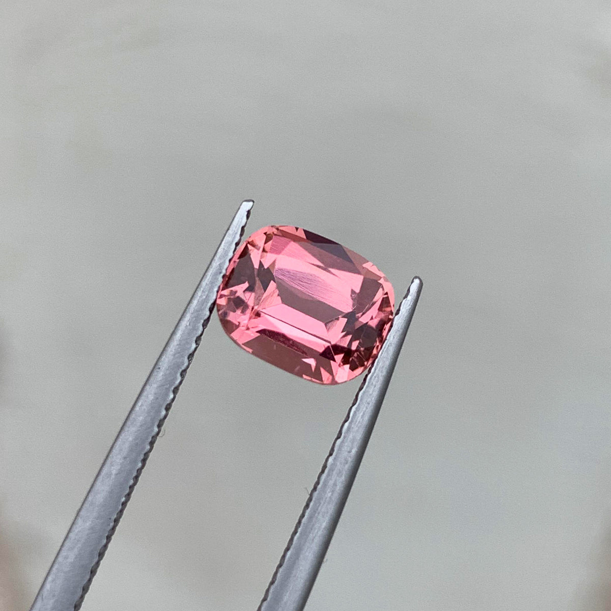 Pink Tourmaline Gemstone For Ring, Faceted Tourmaline Loose Stone, 2.15 CT