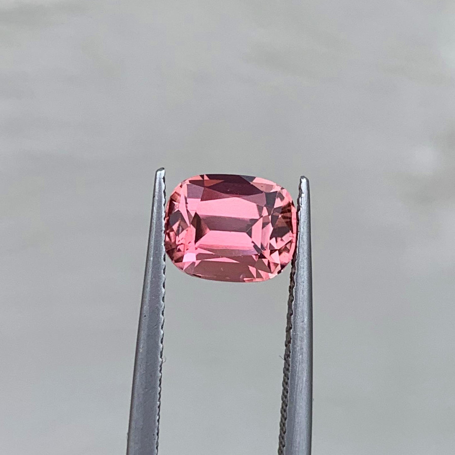 Pink Tourmaline Gemstone For Ring, Faceted Tourmaline Loose Stone, 2.15 CT