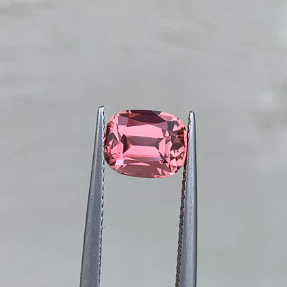 Pink Tourmaline Gemstone For Ring, Faceted Tourmaline Loose Stone, 2.15 CT