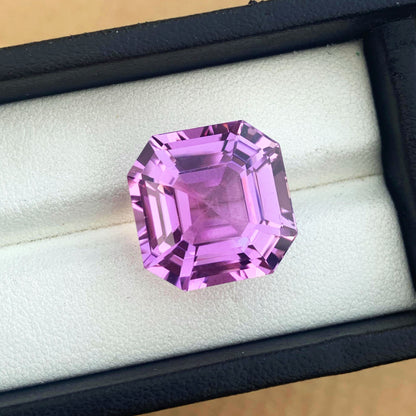 Deep Lilac Pink Kunzite Gemstone For Jewelry Making, Natural Kunzite Stone, 31.5 CT