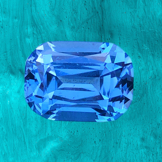Natural Aquamarine Gemstone, Blue Aquamarine March Birthstone Ring, 13.45CT