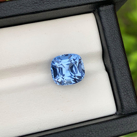 Natural Aquamarine Gemstone For Ring, Faceted Aquamarine Stone, 5.05 CT