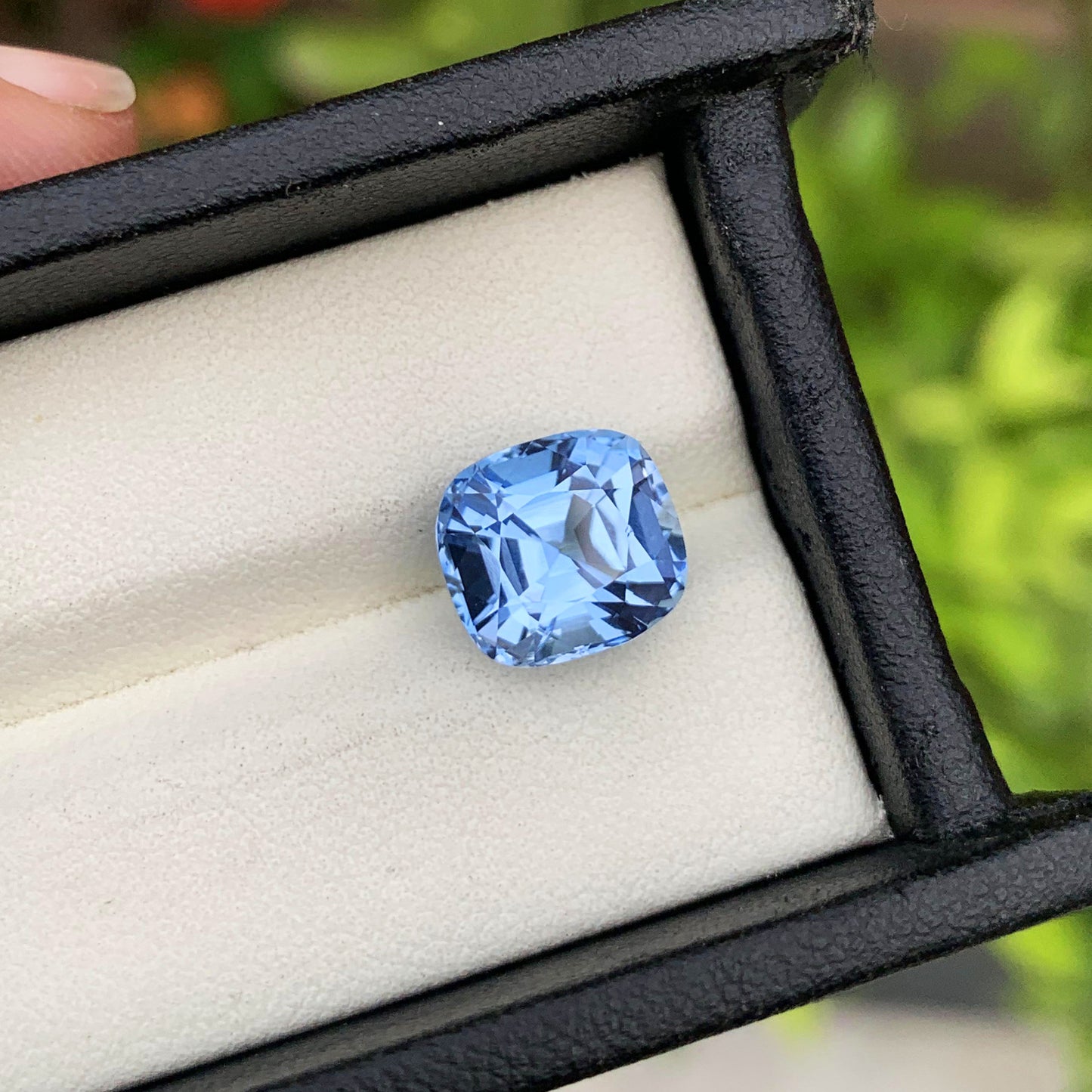Natural Aquamarine Gemstone For Ring, Faceted Aquamarine Stone, 5.05 CT