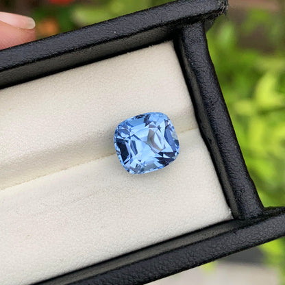Natural Aquamarine Gemstone For Ring, Faceted Aquamarine Stone, 5.05 CT