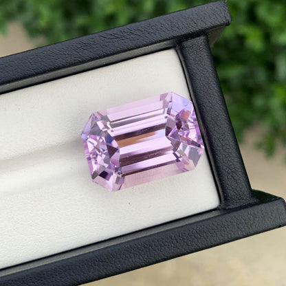 Emerald Cut Kunzite Loose Gemstone, Flawless Kunzite Gemstone, Lilac Pink Kunzite Stone For Jewelry, 42.75 CT